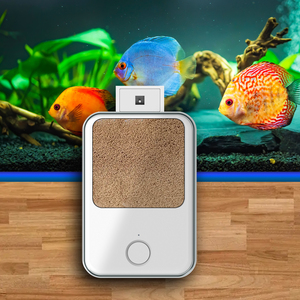 Alta qualità all'ingrosso Smart <span class=keywords><strong>Fish</strong></span> Feeder WIFI controllo App WP8621 edizione classica Dispenser cibo flessibile - Product Image 6