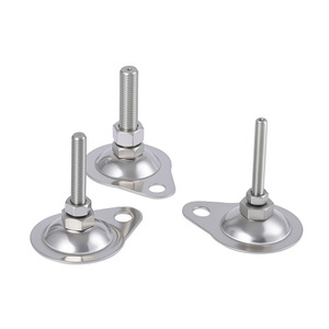 Mwre Stainless Steel Adjustable Leveling Feet Kc-1274 With Lugs For Machinery - Product Image 2