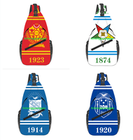 Sac de poitrine à bas prix, best-seller, sport, voyage, cadeau pour sororité/fraternité, sac bandoulière personnalisé, mode décontractée pour hommes