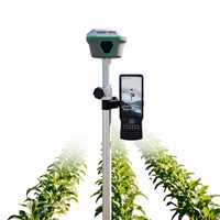 Penerima GPS RTK Laser Berperingkat IP67 Suhu Operasi -20C +75C Survei Lahan Kamera Ganda AR Stakeout Presisi Tinggi GNSS CSY G12
