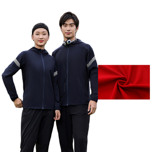 Mode de luxe personnalisée Mens deux pièces ensemble polyester coton décontracté ajusté fermeture à glissière pour le jogging d'automne - Product Image 3