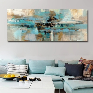 Vente chaude en gros Etsy dropshipping <span class=keywords><strong>pas</strong></span> <span class=keywords><strong>cher</strong></span> peinture à l'huile 100% reproductions de peinture à l'huile d'art abstrait à la main - Product Image 2