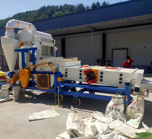 Nettoyeur de graines robuste pour millet, <span class=keywords><strong>sarrasin</strong></span>, teff – Machine commerciale de séparation et de nettoyage des grains et semences – Nettoyeur de millet - Product Image 6