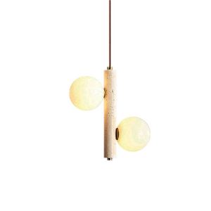 <span class=keywords><strong>Lampadario</strong></span> Moderno Creativo in Vetro Smerigliato con Sfere di Cristallo e Striscia Luminosa per Soggiorno e Camera da Letto, Include Installazione Professionale - Product Image 6