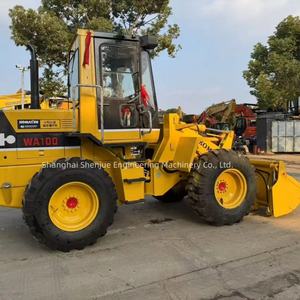 Cargadora Pequeña Komatsu WA100 Usada de Alta Calidad a Bajo Precio, Maquinaria de Ingeniería, Cargadoras Komatsu WA100 380 500 en Oferta - Product Image 1