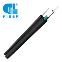 Armour Fig 8 Cable 144 Core Autoportante Cable de fibra óptica aérea Proyecto de Internet Ftth
