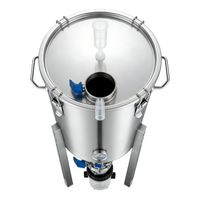 Cuve de Fermentation Industrielle en Acier Inoxydable pour la Production de Bière