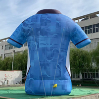 Vêtements gonflables géants très demandés avec logos personnalisés, parfaits pour la décoration d'événements en centres commerciaux