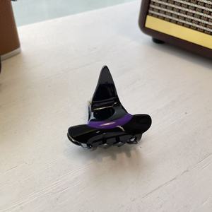 Pinzas para el pelo acrílicas <span class=keywords><strong>de</strong></span> acetato <span class=keywords><strong>de</strong></span> alta calidad, fiesta <span class=keywords><strong>de</strong></span> Halloween, personajes <span class=keywords><strong>de</strong></span> dibujos animados, calabaza, fantasma, pinza para el pelo, accesorios - Product Image 3