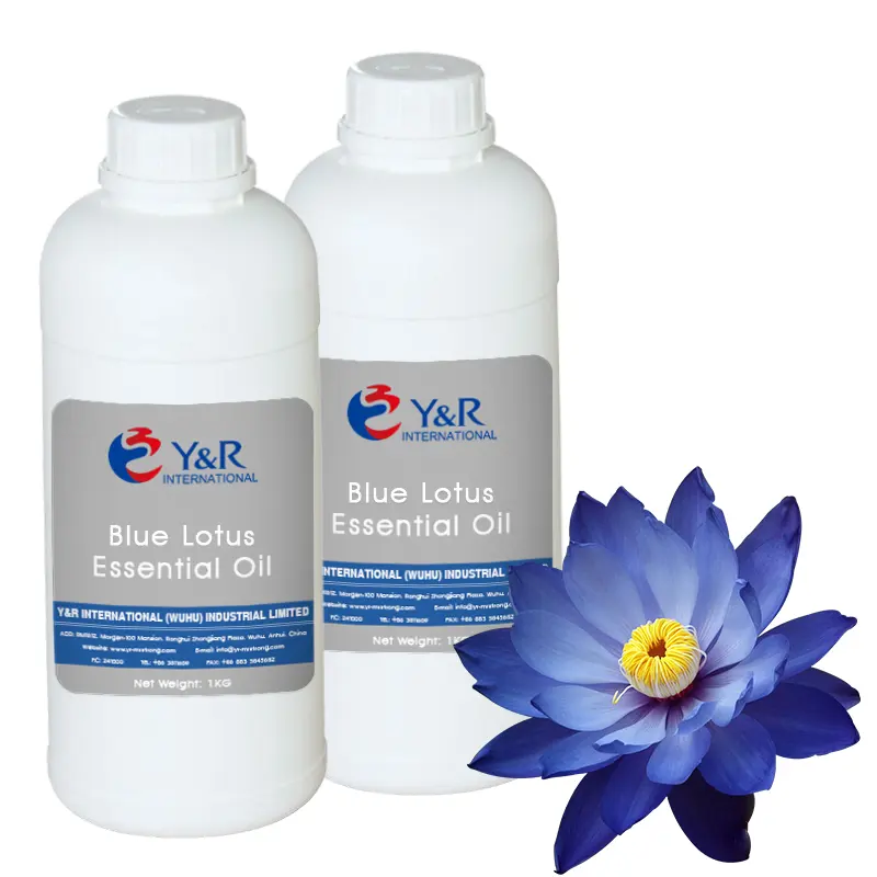 शुद्ध प्रकृति Aromatherapy तेल नीले कमल आवश्यक तेल विसारक त्वचा की देखभाल के लिए इस्तेमाल किया