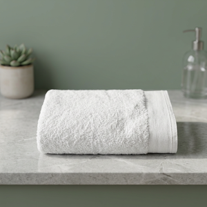 Toalla de Mano de Algodón de Rizo Suave, Blanca, de Lujo, Absorbente, Ecológica y de Secado Rápido, al por Mayor, de Alta Calidad, Personalizable, para Exportación - Product Image 3