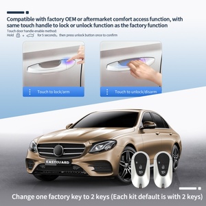 Kit de clé intelligente EASYGUARD PKE, système d'entrée sans clé passif compatible avec BENZ FBS4 avec bouton de démarrage OEM (2020+) et accès confortable - Product Image 5