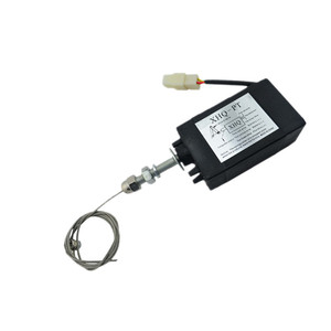 สวิตช์ตัดน้ำมันแบบดึง XHQ-PT 12V 24V สำหรับเครื่องอัดอากาศ รถยก เรือ วาล์วโซลินอยด์ดับเครื่อง - Product Image 1