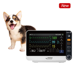 Nuevo SISTEMA DE Monitor veterinario portátil veterinario Pantalla LED de alta definición de 10,1 pulgadas <span class=keywords><strong>ECG</strong></span> SpO2 TEMP <span class=keywords><strong>RESP</strong></span> - Product Image 2
