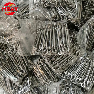 Nhiệm vụ nặng nề chúng tôi loại turnbuckle Mở kích thước cơ thể <span class=keywords><strong>din1480</strong></span> gian lận phần cứng với móc mắt làm bằng thép - Product Image 4