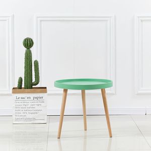 廉价折叠多色茶几床头柜/客厅圆桌小桌子 - Product Image 5