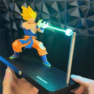 Lámpara Nocturna Magnética Giratoria con Ondas de Choque de <span class=keywords><strong>Goku</strong></span> Estilo Qigong de Dragon Ball, Luz Ambiental Periférica - Product Image 1