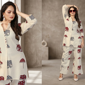 Conjunto de cordón exclusivo con estilo de diseñador Premium indio, ropa de fiesta de lujo, más vendida de exportación, diseño exclusivo estampado blanco - Product Image 3