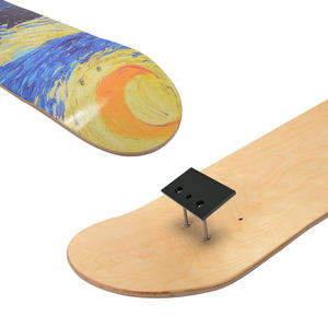 Tabla de Skate acrílica para Skateboard, estante de exhibición artístico, colgador de montaje en pared, venta al por mayor - Product Image 6
