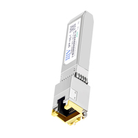 OEM/ODM IIIV SFP-10G-T RJ45 Transceiver SFP en cuivre, portée 30m, pour centre de données, garantie 3 ans, puce Marvell