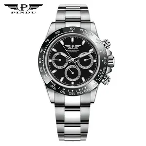 Pindu Cosmograph New Fashion Watch 316L Stainless Steel Automatic Mechanical Watch For Men