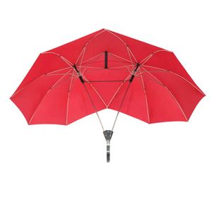 ร่มคู่แบบเปิดอัตโนมัติ 2 แกน สำหรับคู่รัก ของขวัญส่งเสริมการขาย - Product Image 3