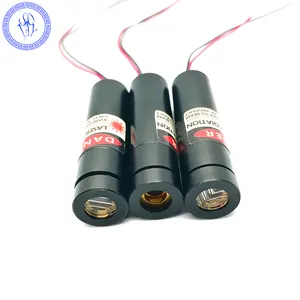 Focusable dòng màu xanh lá cây mô-đun Laser 520nm 3mW 5mW Laser 3-5V cho máy tầm nhìn