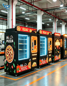 Distributeur automatique de pizzas chaudes prêtes à manger SDK avec écran tactile 22 pouces et options de paiement multiples pour centres commerciaux/parcs d'attractions - Product Image 5