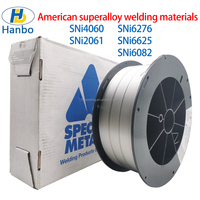 Alambre de Soldadura Original Americano SMC de Superaleación a Base de Níquel INCONEL 625/ERNiCrMo-3, Alambre de Soldadura por Arco de Argón a Base de Níquel