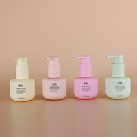Bouteille d'emballage personnalisée en plastique PE caoutchouté mat vide de 90/100/120/200/300 ml pour lotion, cosmétiques, shampoing, désinfectant pour les mains ou huile capillaire