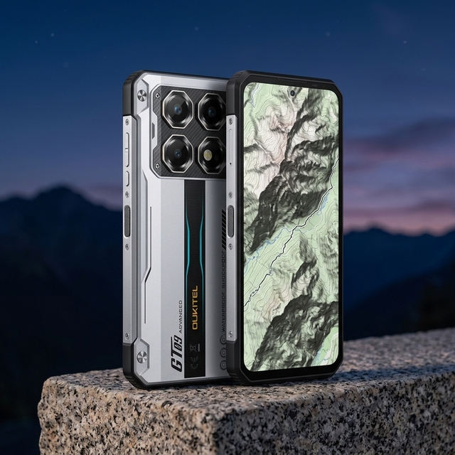 7.2 Inch Oukitel WP60 5G Rugged Smartphone 12GB+512GB Night Vision 108MP Camera 10000mAh 33W IP68/IP69K Android 15