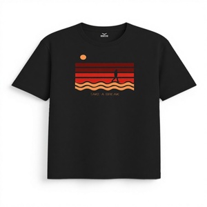 Camiseta de Manga Corta Casual para Hombre, Talla Grande, Cuello Redondo, Logotipo Personalizado en la Parte Delantera, Tejido Transpirable de Secado Rápido, Ecológico y de Alta Calidad - Product Image 1