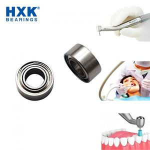 Cuscinetto dentale ad alta velocità 740zz R144 Sr144 a fila singola in acciaio cromato e GCR15 in ceramica e anelli in acciaio inossidabile - Product Image 6