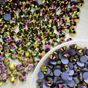 Opal Plus, venta al por mayor, Flatback diamantes de imitación, colores normales, cristal, Hotfix, diamantes de imitación sueltos para prendas y fundas de teléfono - Product Image 4