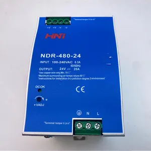 Factory Manufacturing Single Output 12V/24V/48V 120W Rail Type Power Supply For Led Light With