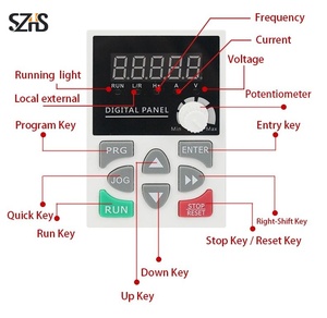 Variador de Velocidad de Alta Calidad de 0.75kw a 4kw, Inversor de Frecuencia Variable VFD Monofásico de <span class=keywords><strong>220v</strong></span> 380v <span class=keywords><strong>para</strong></span> Aplicaciones de Motor - Product Image 4