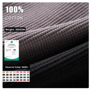 Custom 100% Cotton <strong>Men</strong> Drop Shoulder <strong>Waffle</strong> Streetwear T Shirt Heavy Weight Thermal <strong>Waffle</strong> T-shirt V-Neck Casual <strong>Jumper</strong> <strong>Men</strong> - Product Image 5