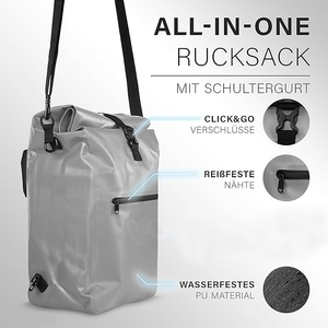 <span class=keywords><strong>Sac</strong></span> de <span class=keywords><strong>vélo</strong></span> 30L avec fonction <span class=keywords><strong>sac</strong></span> <span class=keywords><strong>à</strong></span> <span class=keywords><strong>dos</strong></span> <span class=keywords><strong>sac</strong></span> de <span class=keywords><strong>vélo</strong></span> <span class=keywords><strong>pour</strong></span> <span class=keywords><strong>porte</strong></span>-bagages facile <span class=keywords><strong>à</strong></span> assembler compartiment <span class=keywords><strong>pour</strong></span> ordinateur portable - Product Image 5