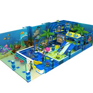 Parc d'attractions, centre de divertissement familial, équipement de terrain de jeux intérieur pour enfants, terrain de jeux intérieur de petite taille sur le thème de l'océan à vendre - Product Image 5