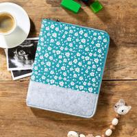 Carnet de voyage en feutre avec fermeture éclair, impression personnalisée, vente en gros, housse et étui pour passeport de bébé, enfant, mère, Mutterpass