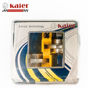 Kaier-bombilla halógena superblanca de xenón, lámpara <span class=keywords><strong>h4</strong></span> h11 h1 h3 9005 9006 h7 12v 100w 5000K, faro delantero de coche - Product Image 1