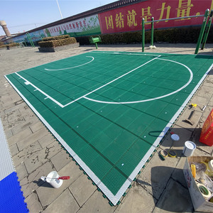 Pavimento in copolimero di polipropilene <span class=keywords><strong>strada</strong></span> campo da calcio pavimento campo da badminton sintetico - Product Image 2