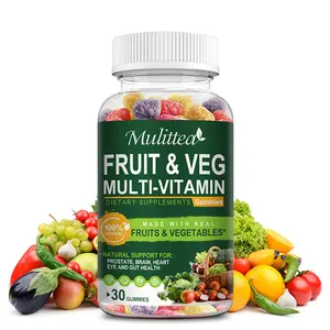 Frutta e verdura naturale complesso di Gummies 30 pz multivitaminici integratore per la salute - Product Image 1