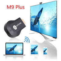 M9 Plus Anycast Dongle d'affichage Wifi 2.4GHz 1080P sans fil Hd lecteur multimédia Portable Streamer pour projecteur Smartphone tablettes