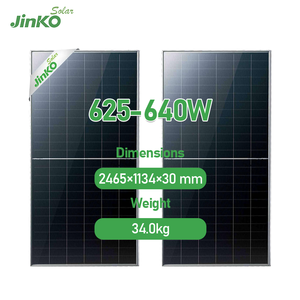 แผงโซลาร์เซลล์ Jinko N Type รุ่น Jkm630n-66hl4m-Bdv แบบสองหน้า กำลังไฟ 635 วัตต์ พร้อมเทคโนโลยี Topcon - Product Image 1