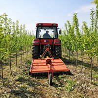 Peralatan Pertanian Ringan Mesin Pemotong Rumput Flail Mower Backhoe Loader dengan Komponen Inti Bantalan Gearbox