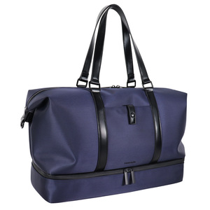 กระเป๋าคลุมสูทกันน้ำทำจากไนลอนและหนัง กระเป๋าคาดลำตัวแบบสั่งทำสำหรับผู้ชาย กระเป๋าใส่เสื้อผ้า กระเป๋าเดินทางสำหรับออกกำลังกายและท่องเที่ยวสำหรับผู้ชาย - Product Image 4