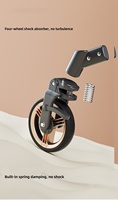 Poussette jumelle personnalisée avec pare-soleil design pliable pour pratique assis ou couché pour les jumeaux