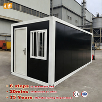 Dreammaker-casas contenedoras extensibles, fáciles de instalar, de lujo, paquete plano de 20 pies, a la venta, casas prefabricad