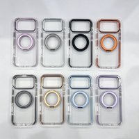 Coque de téléphone en acrylique transparente avec chargement magnétique sans fil, antichoc, pour iPhone 17, fabricant OEM ODM Chine